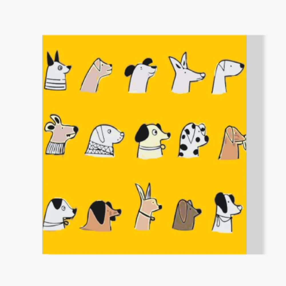 Pintura Diamante - Razas de perros