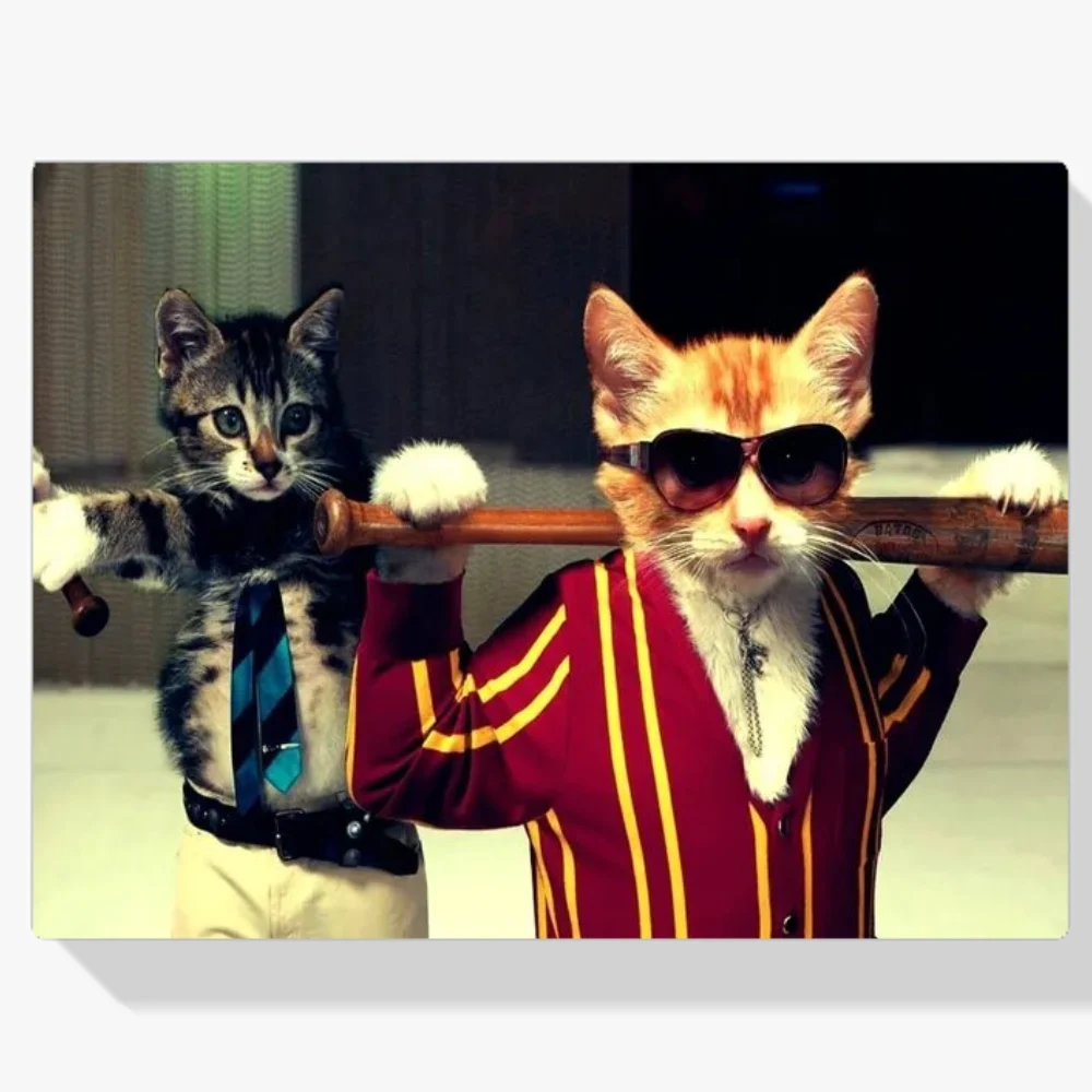 Pintura Diamante - Regaló gatitos