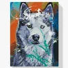 Pintura Diamante - Retrato de un perro