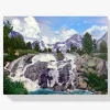 Pintura Diamante - Río en Bergen