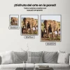 Pintura Diamante - Safari - Elefante