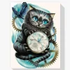 Pintura Diamante - Sonrisa Cheshire