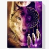 Pintura Diamante - Sueño de lobo