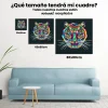 Pintura Diamante - Tigre colorido
