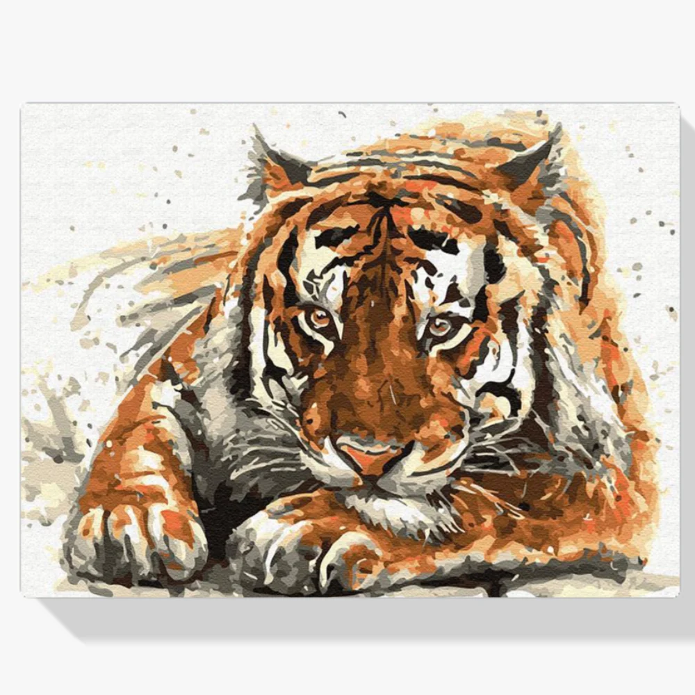 Pintura Diamante - Tigre de Amur