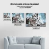 Pintura Diamante - Tigre de Bengala