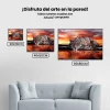 Pintura Diamante - Tigre en el agua