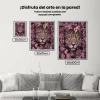 Pintura Diamante - Tigre escondido