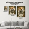 Pintura Diamante - Tigre misterioso