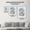 Pintura Diamante - Tres gatos