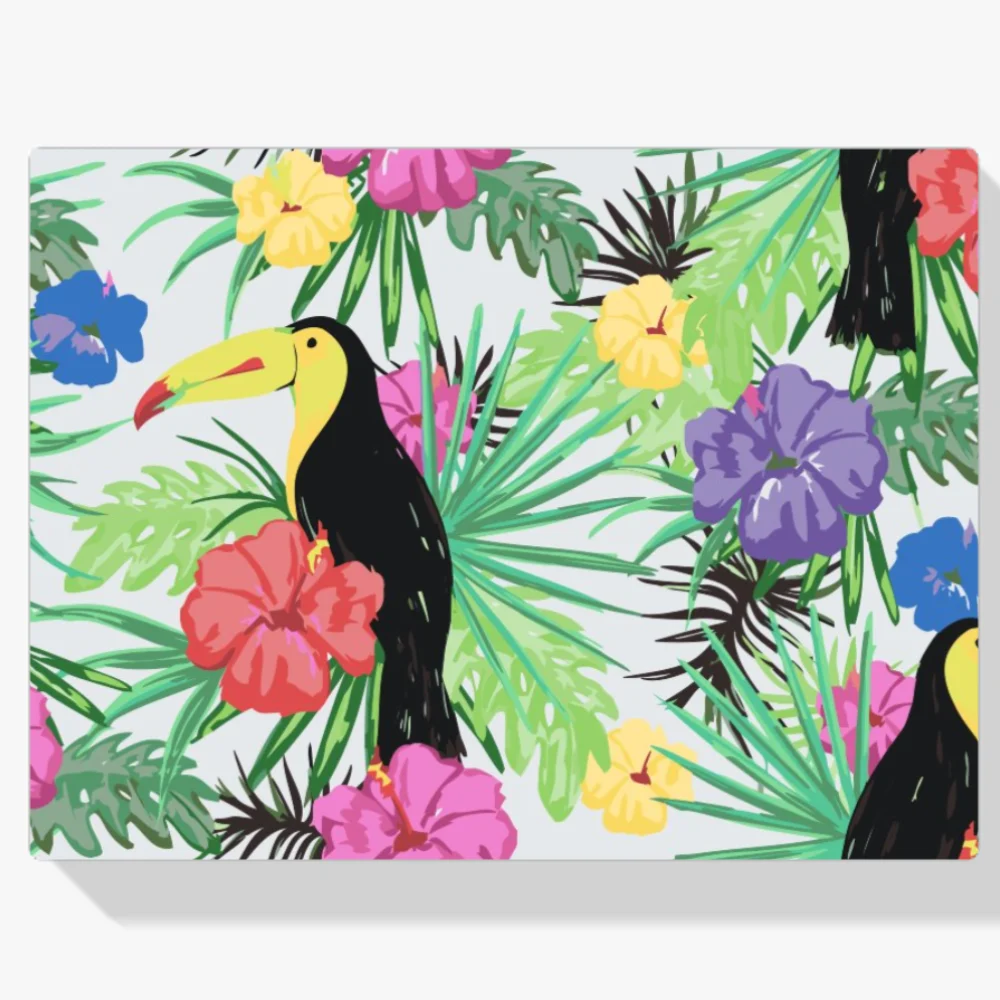 Pintura Diamante - Tucán tropical