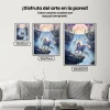 Pintura Diamante - Unicornio con cascada