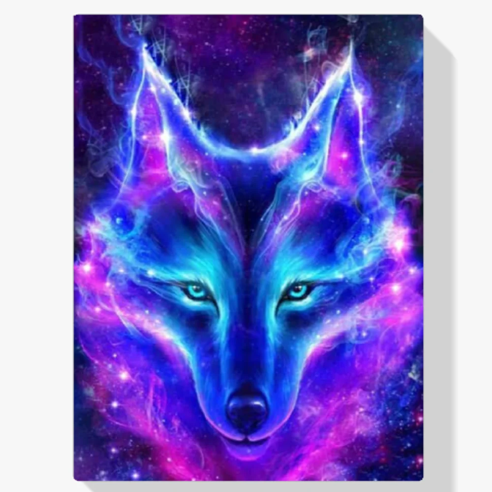 Pintura Diamante - Universo Lobo