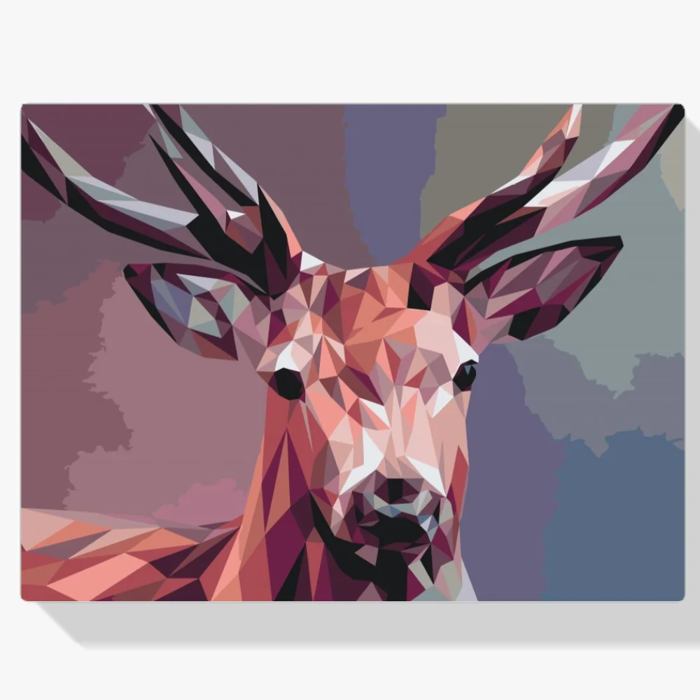 Pintura Diamante - Vector ciervo