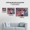 Pintura Diamante - Vector ciervo