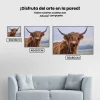 Pintura Diamante - Vista de un magnífico montañés escocés