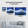 Pintura Diamante - Zorro blanco con lámpara