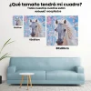 Pintura Diamante – Caballo blanco
