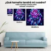 Pintura Diamante - Atrapasueños de rosas y plumas