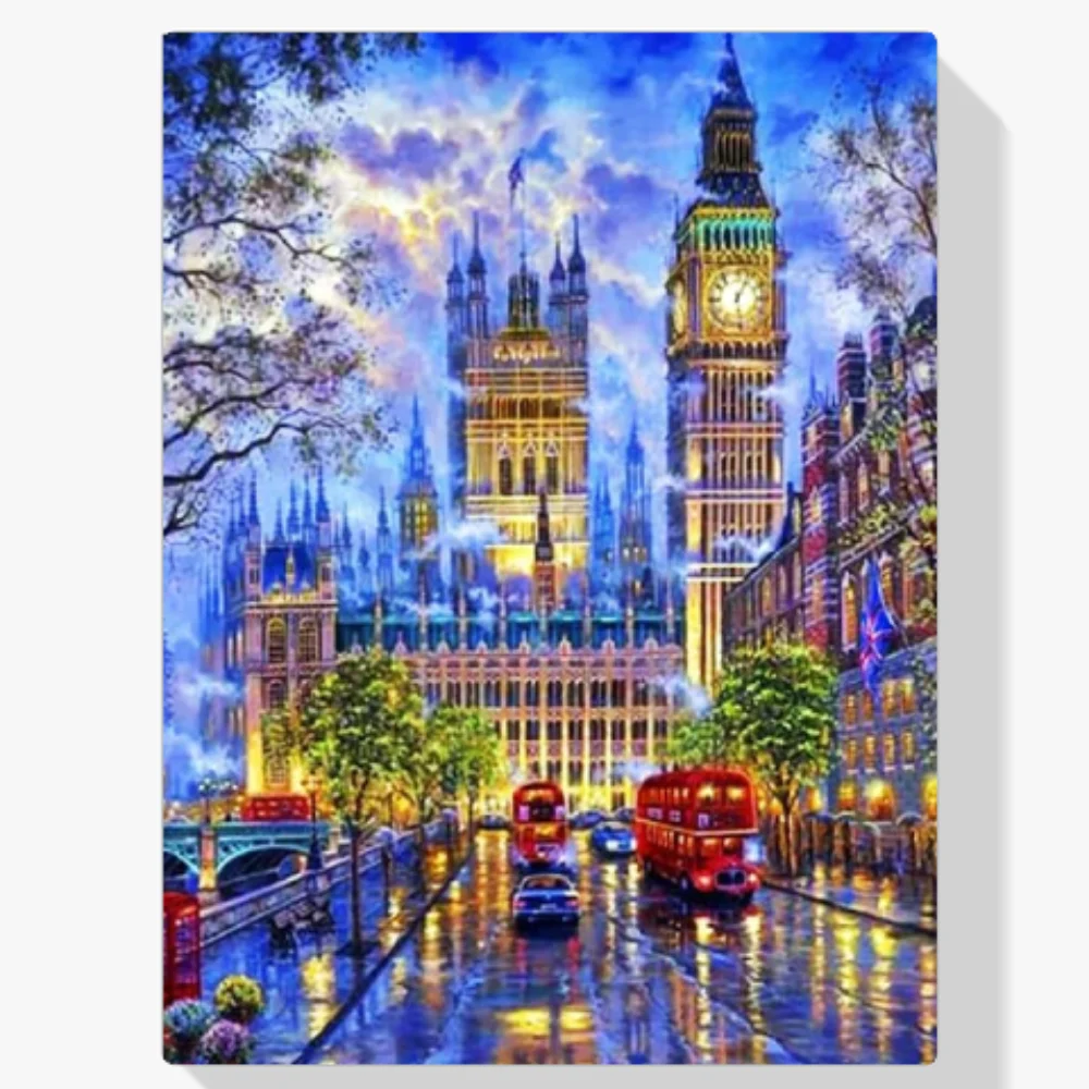 5D Pintura Diamante - Calle Gran Ben