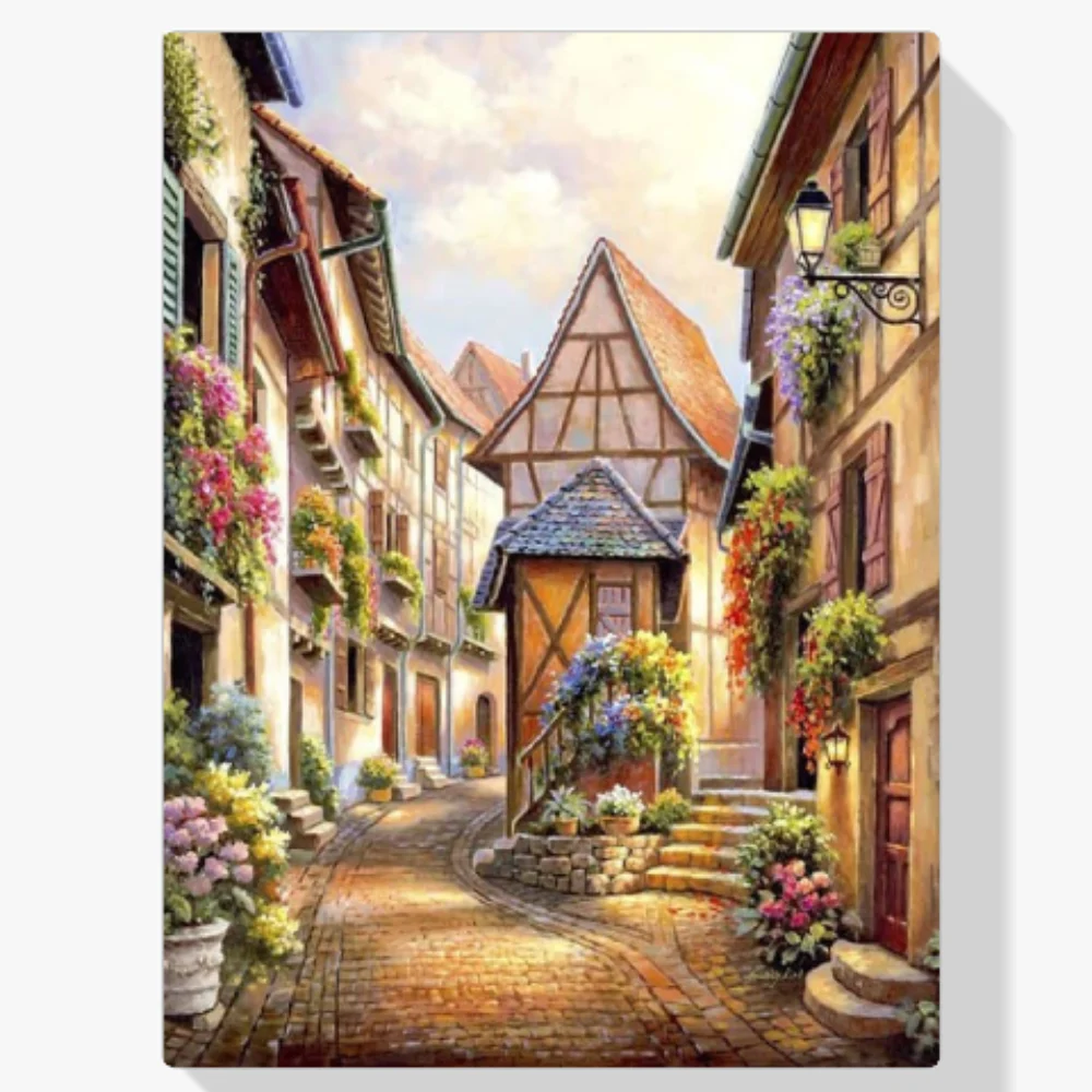 5D Pintura Diamante - Domingo en Venecia