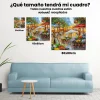 5D Pintura Diamante - Escena callejera París