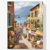 5D Pintura Diamante - Escena callejera italiana