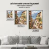 5D Pintura Diamante - Escena callejera italiana