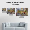 5D Pintura Diamante - Escena de la calle Gran Ben