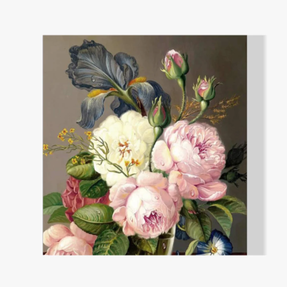 5D Pintura Diamante - Florero