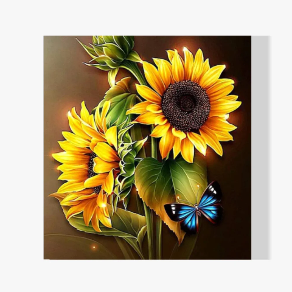5D Pintura Diamante - Girasol