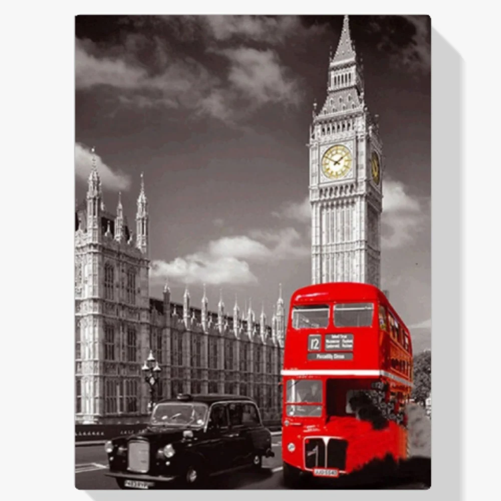 5D Pintura Diamante - La ciudad de Londres