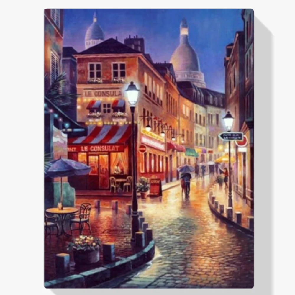 5D Pintura Diamante - Montmartre París