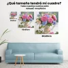 5D Pintura Diamante - Rosa en florero