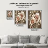 5D Pintura Diamante - Rosa se encuentra con las mariposas