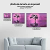 Pintura Diamante - Árbol en medio del lago
