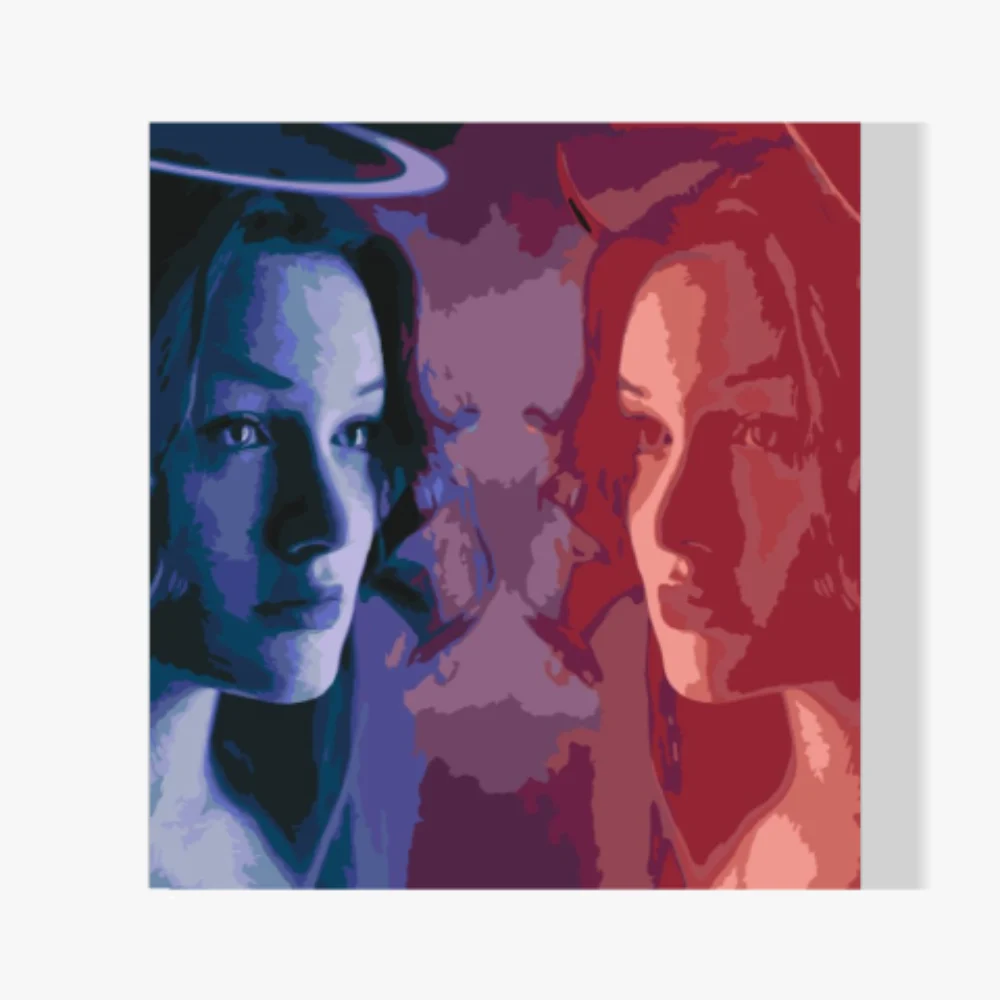 Pintura Diamante - Bien y mal