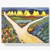 Pintura Diamante - Campos de hortalizas