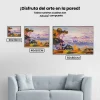 Pintura Diamante - Cena en Antibes