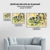 Pintura Diamante - Dos tipos de vino
