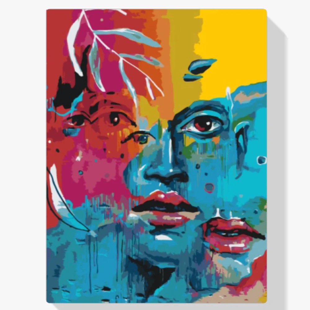 Pintura Diamante - Entre 4 ojos