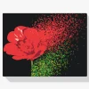 Pintura Diamante - Flor soplada