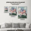 Pintura Diamante - Grupo de claveles