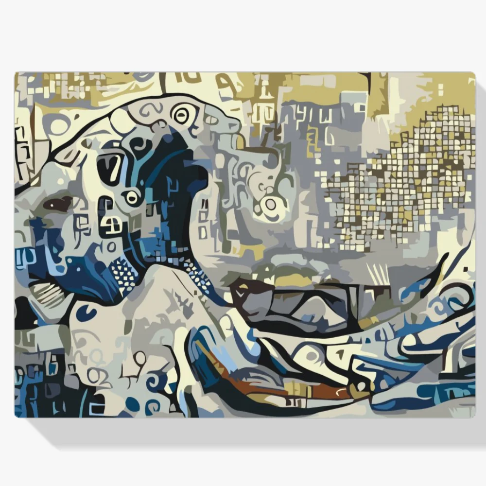 Pintura Diamante- Ola en el mar