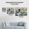 Pintura Diamante- Ola en el mar
