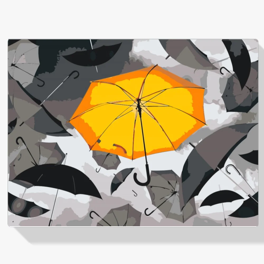 Pintura Diamante - Paraguas