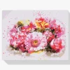 Pintura Diamante - Ramo de flores rosas