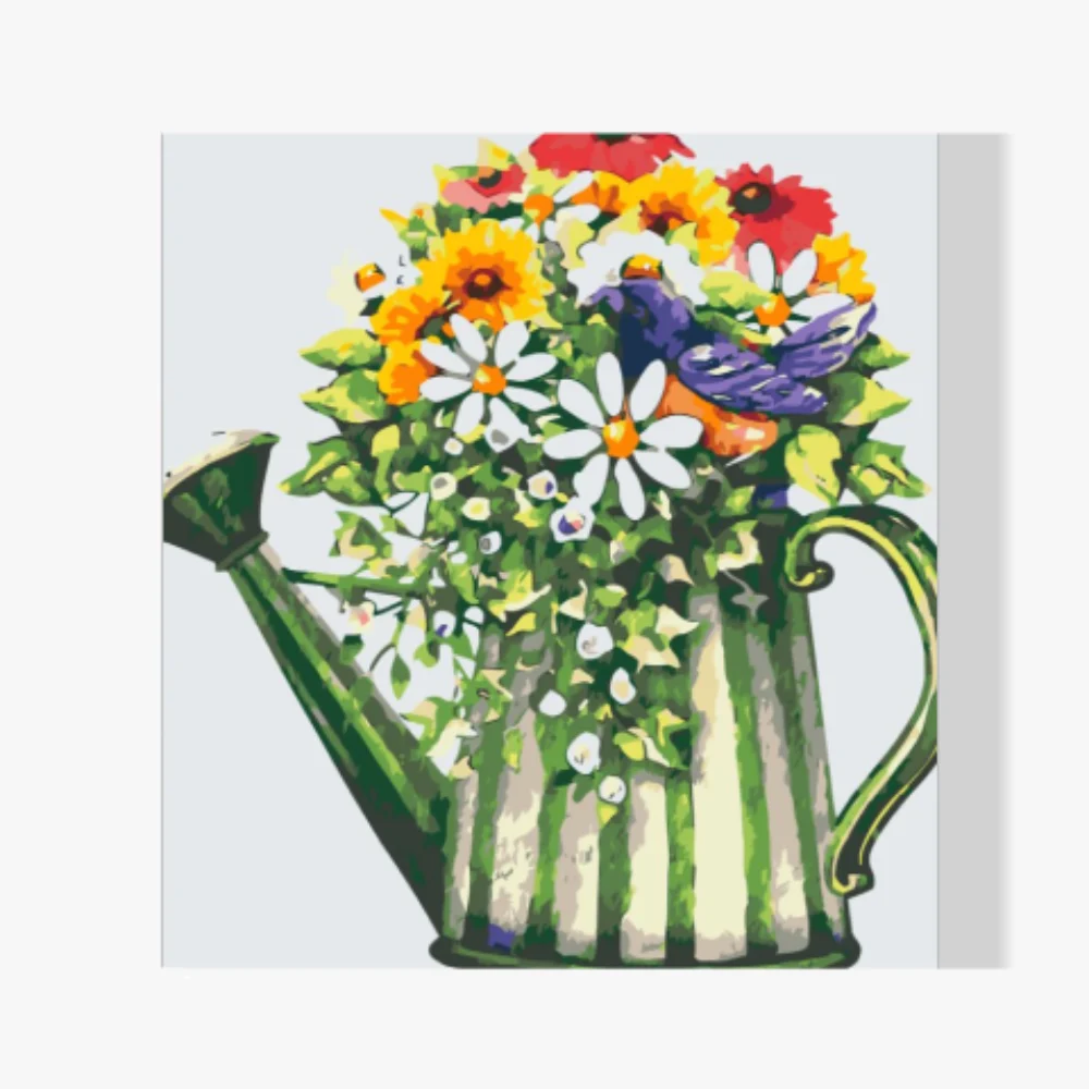 Pintura Diamante - Ramo en un aspersor