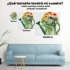 Pintura Diamante - Ramo en un aspersor