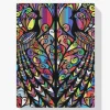 Pintura Diamante - Ventana del pavo real